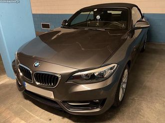 bmw 218 cabrio 80.000kms junho/17