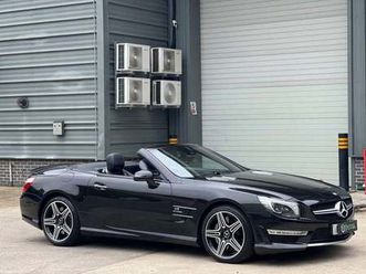 mercedes-benz sl63 amg 5.5 v8 convertible auto - 2014