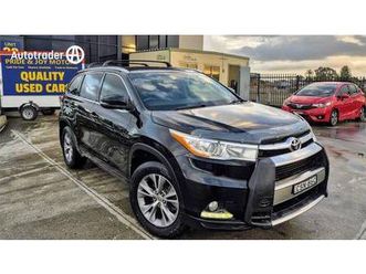 2014 toyota kluger gxl (4x2) for sale $22,880