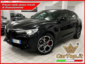 alfa romeo stelvio 2.2 td 210 cv veloce q4 immatr. 29/12/2021 ruotino