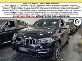 bmw x6 m50d tetto cam 360 clima4zone headup dispaly c.20