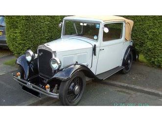1934 austin 10 gris manuel, 4 vitesses conduite à droite...