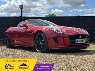 jaguar f-type 5.0 f-type s v8 auto 2dr