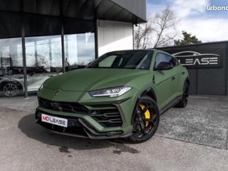 lamborghini urus 4.0 v8 650 ch bva8 leasing 2 590 euros- mois graphite capsule