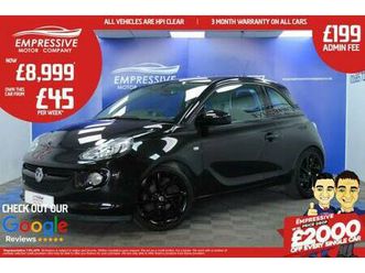 2018 68 vauxhall adam 1.2i energised hatchback 3dr petrol manual euro 6 (70 ps)
