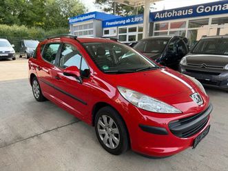 peugeot 207 sw filou*klima*8-fach br*tüv neu*