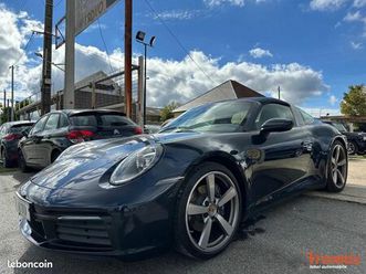 porsche 911 992 targa 4 3.0 385 ch tva récupérable / malus payé