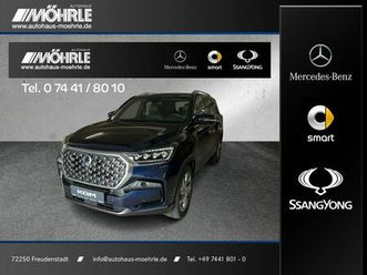 ssangyong rexton sapphire 2.2 d 4wd elegance-paket 20 zoll