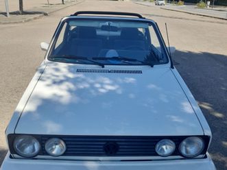 golf cabriolet 1600 benzina