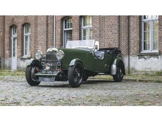 1930 lagonda 2 litre vert manuel, 4 vitesses conduite à d...