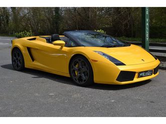 lamborghini gallardo spyder convertible 2006, 33500 miles, £64995 - 32697941 - exchangeandmart.co.uk