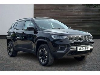 jeep compass 1.3 t4 gse 4xe phev trailhawk 5dr auto suv 2024, 5990 miles, £26916 - 32603138 - exchangeandmart.co.uk