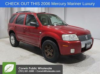used 2006 mercury mariner luxury