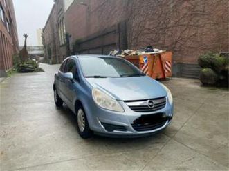 ② opel corsa 1.0 essence bwj 2007 avec contrôle des ventes — opel — 2ememain