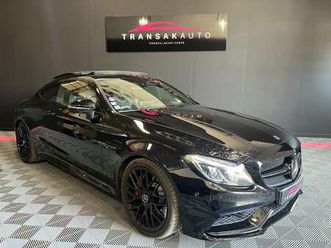 classe c coupé 63 s mercedes-amg speedshift mct amg