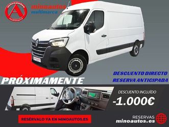 renault master furgón l2h2 3.3t 2.3 dci 135 cv grand confort