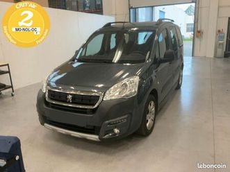 peugeot partner tepee 1,6 blue-hdi outdoor 100ch - v.neuf 26.050e - gtie 12+ - satisfait/remboursée pendant 15j - crit'air 2 - gps 16/9 - carplay / android auto