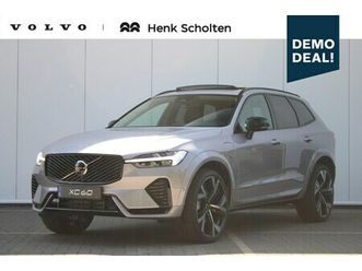 volvo xc60 - t6 plug-in hybrid awd plus dark | luchtvering | adaptieve cruise control met pilot assist