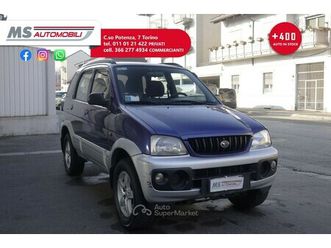 daihatsu terios 1.3i 16v cat 4wd sx unicoproprietario