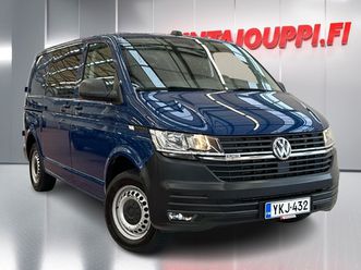 volkswagen transporter umpipakettiauto 2,0 tdi 110 kw 4motion - 14 päivän palautusoikeus - alv-vähennyskelpoinen, 1-om., suomi-auto, koukku, webasto, - j. autot