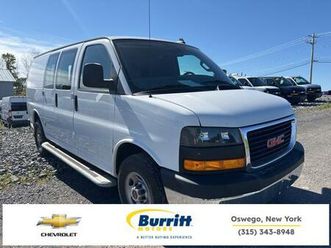 used 2023 gmc savana 2500 work van