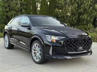 new 2025 audi rs q8 4.0t