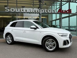 2025 audi q5 2.0 tfsi 45 s line suv 5dr petrol s tronic quattro euro 6 (start/stop) (265 ps) estate petr...