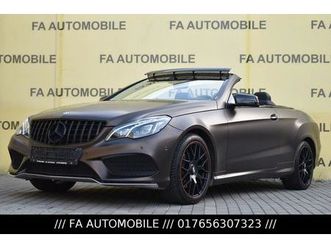 mercedes-benz e 200 cgi cabrio be/amg/comand/led/cabrio/leder/