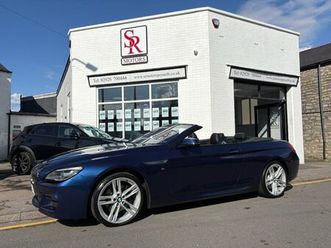 2016 bmw 6 series 3.0td 640d m sport convertible 2d