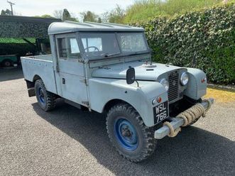 1957 land rover series one 1 2000cc diesel 109 pickup truck, 61678 miles, part exchange considered