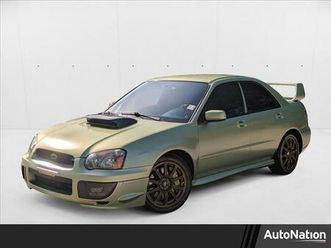2004 subaru impreza wrx sti