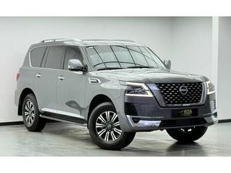 2024 nissan patrol titanium se, one year unlimited km warranty , full nissan service history, gcc
