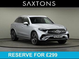 mercedes-benz glc-class 2.0 glc300dh mhev amg line (premium) suv 5dr diesel hybrid g-tronic+ 4matic euro 6 (start/stop) (291 ps)