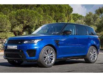 land rover range rover sport 5.0 v8 supercharged svr