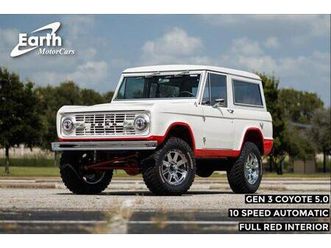 used 1970 ford bronco 5.0l coyote custom