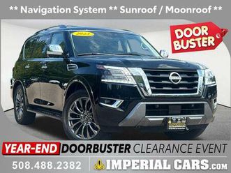 used 2023 nissan armada platinum 4wd