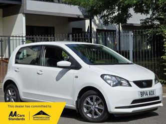 2014 seat mii 1.0 12v i tech euro 5 5dr hatchback petrol manual