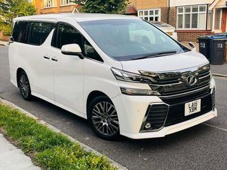 vellfire 3.5 360 cam ottaman/ captain seats/ heated steering
