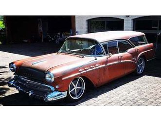 1957 buick caballero marron automatique, 3 vitesses condu...