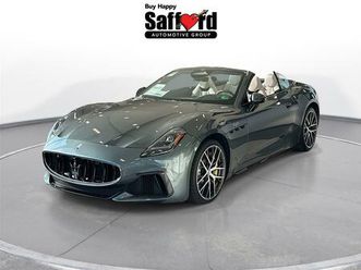 new 2025 maserati grancabrio trofeo