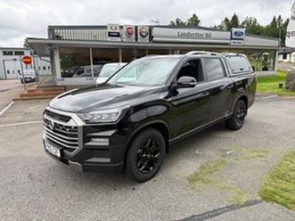 kgm musso grand black line+ cng 2.2 4x4 skatt 4636:-/år