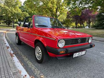 golf cabriolet 1.6 gl gl