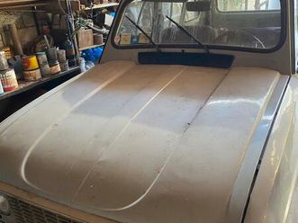 renault 4 con carrello nuovo