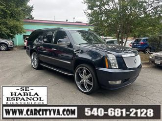 used 2007 cadillac escalade esv awd w/ information package fredericksburg va 22405
