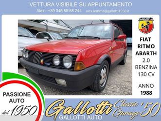 ritmo fiat ritmo abarth 2.0 benzina 130cv