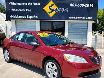 used 2009 pontiac g6 sedan w/ preferred package longwood fl 32750
