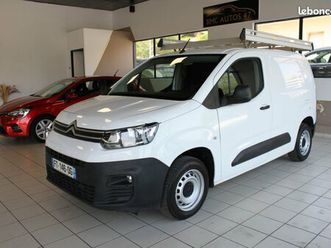 citroen berlingo m bluehdi 100 ch club (1er main galerie alu habillage bois 10750 ht)