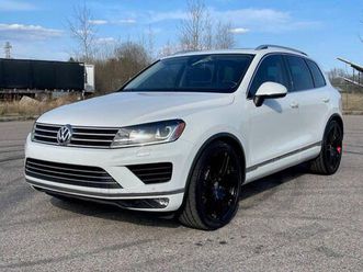used 2016 volkswagen touareg vr6 lux