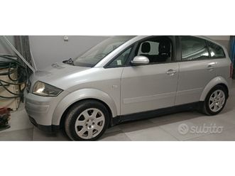 audi a2 diesel 1.4 tenuta in perfette condizioni