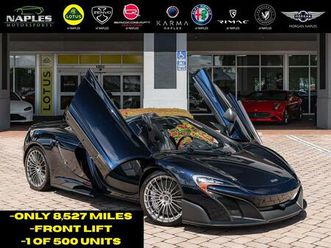 used 2016 mclaren 675lt spider